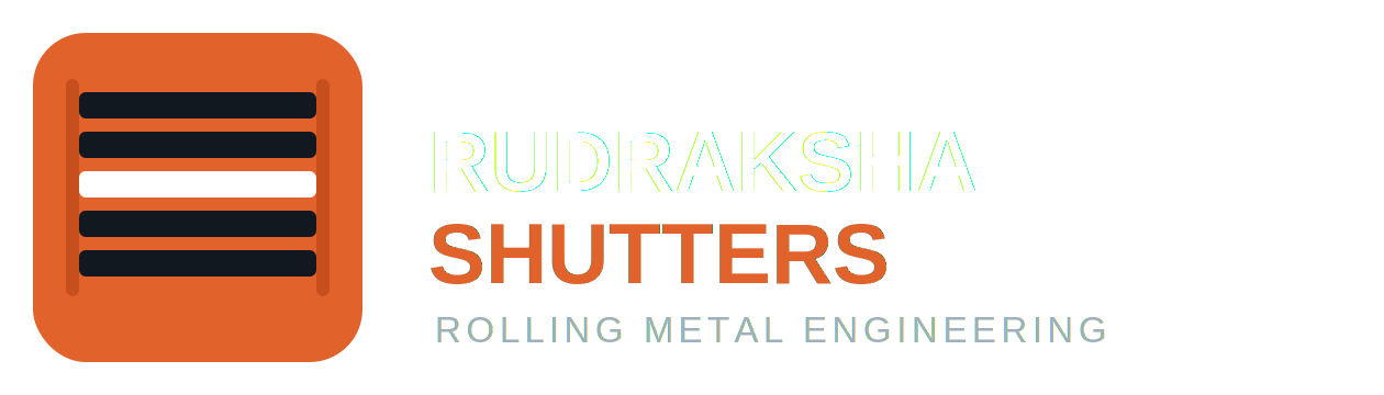 Rudraksha Shutters Logo